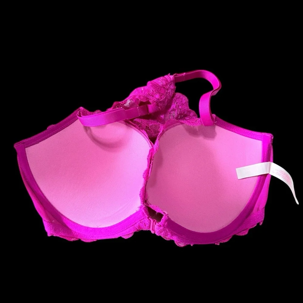 Vtg NWOT Old Stock Victoria's Secret‎ PINK 34DD Date Racerback Front Closure UW